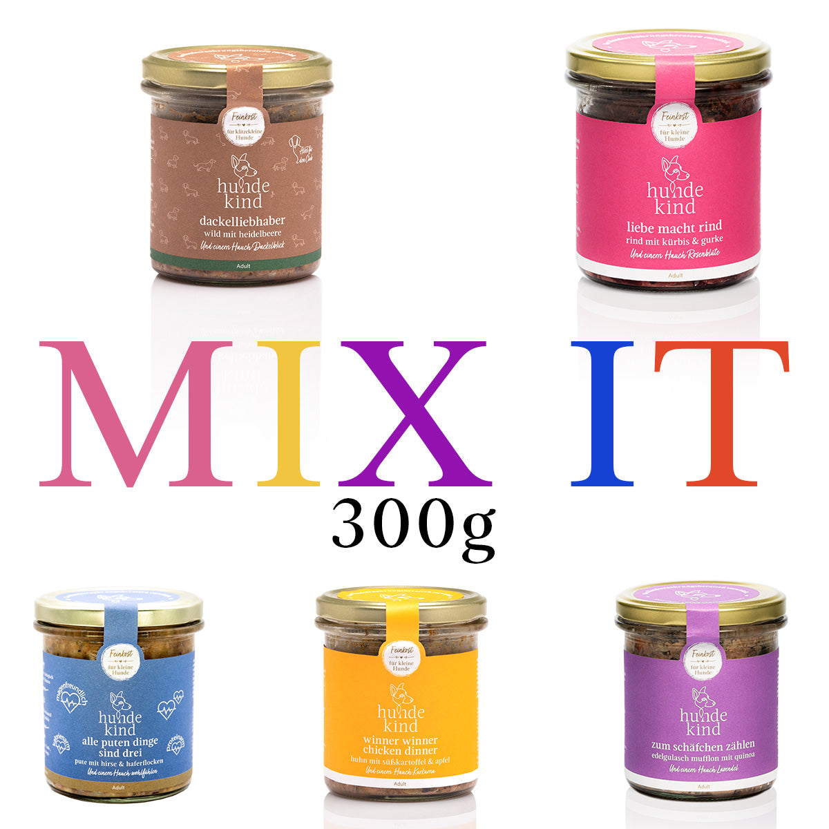 monatsration mix it 24 x 300g NEU