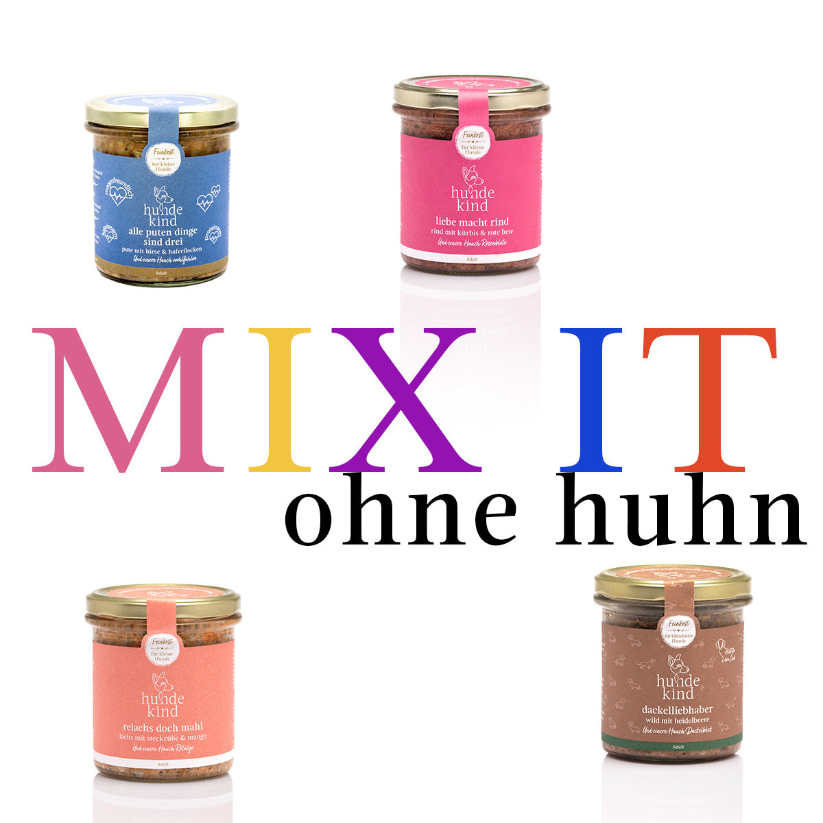 monatsration mix it 24 x 300g NEU ohne huhn