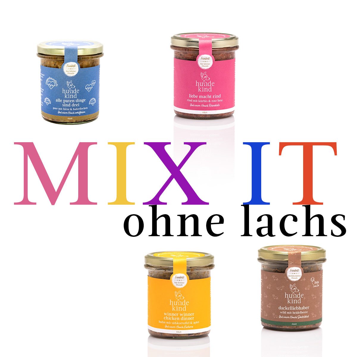 monatsration mix it 24 x 300g NEU ohne lachs